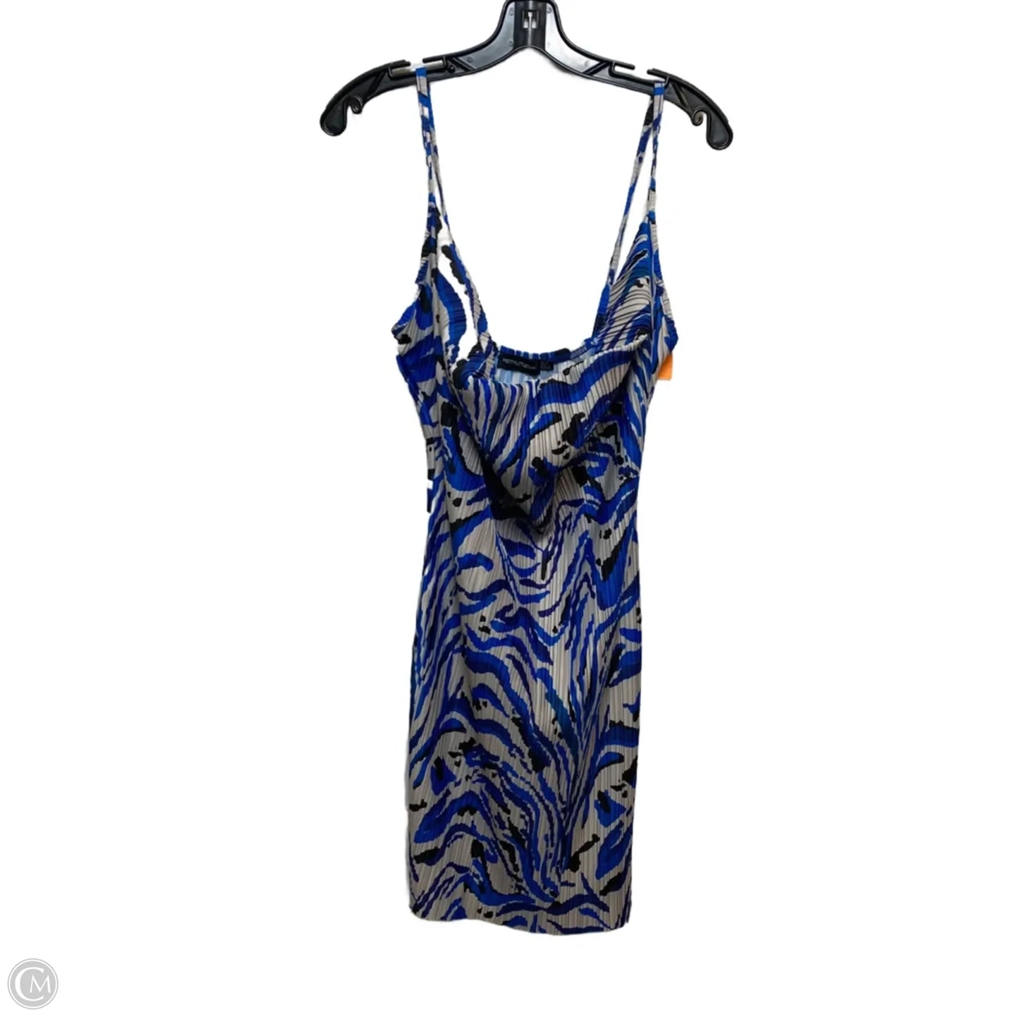 Dress Casual Short By Pretty Little Thing In Blue, Size: 14