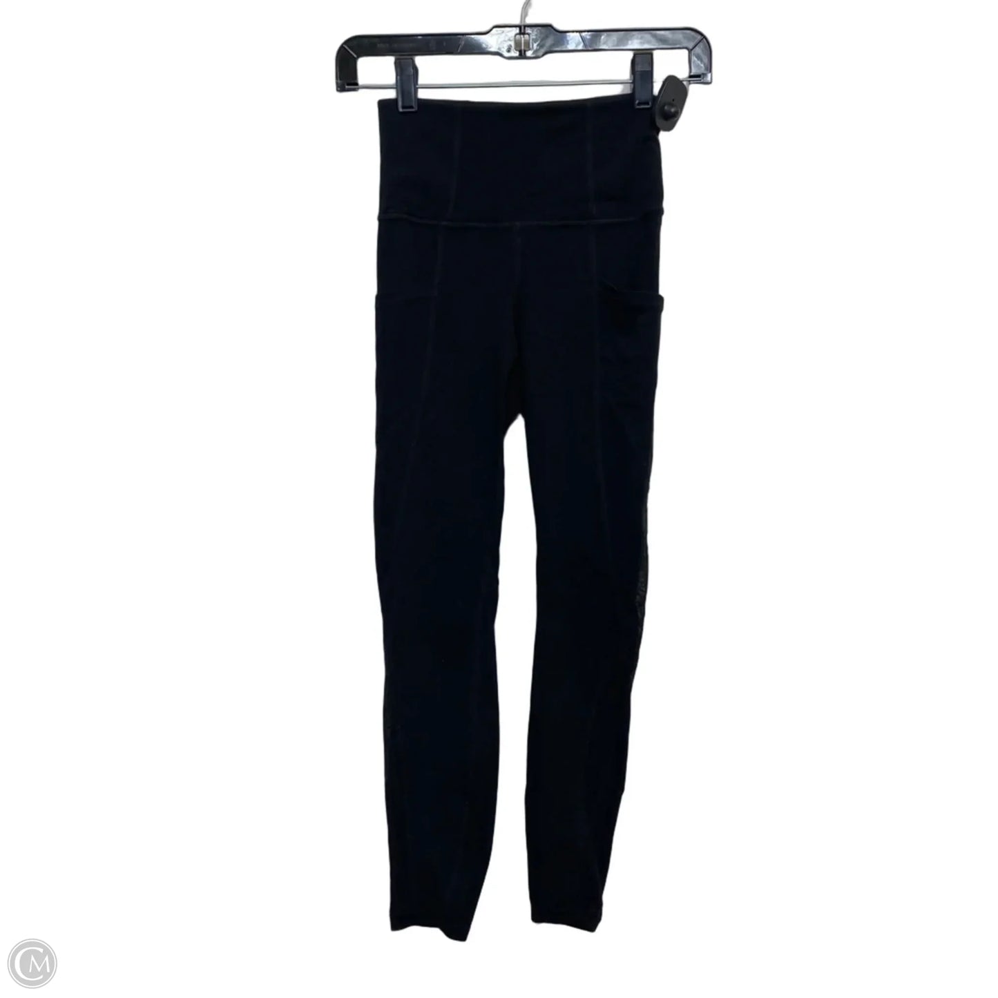 Athletic Leggings By Athleta In Black, Size: Xxs