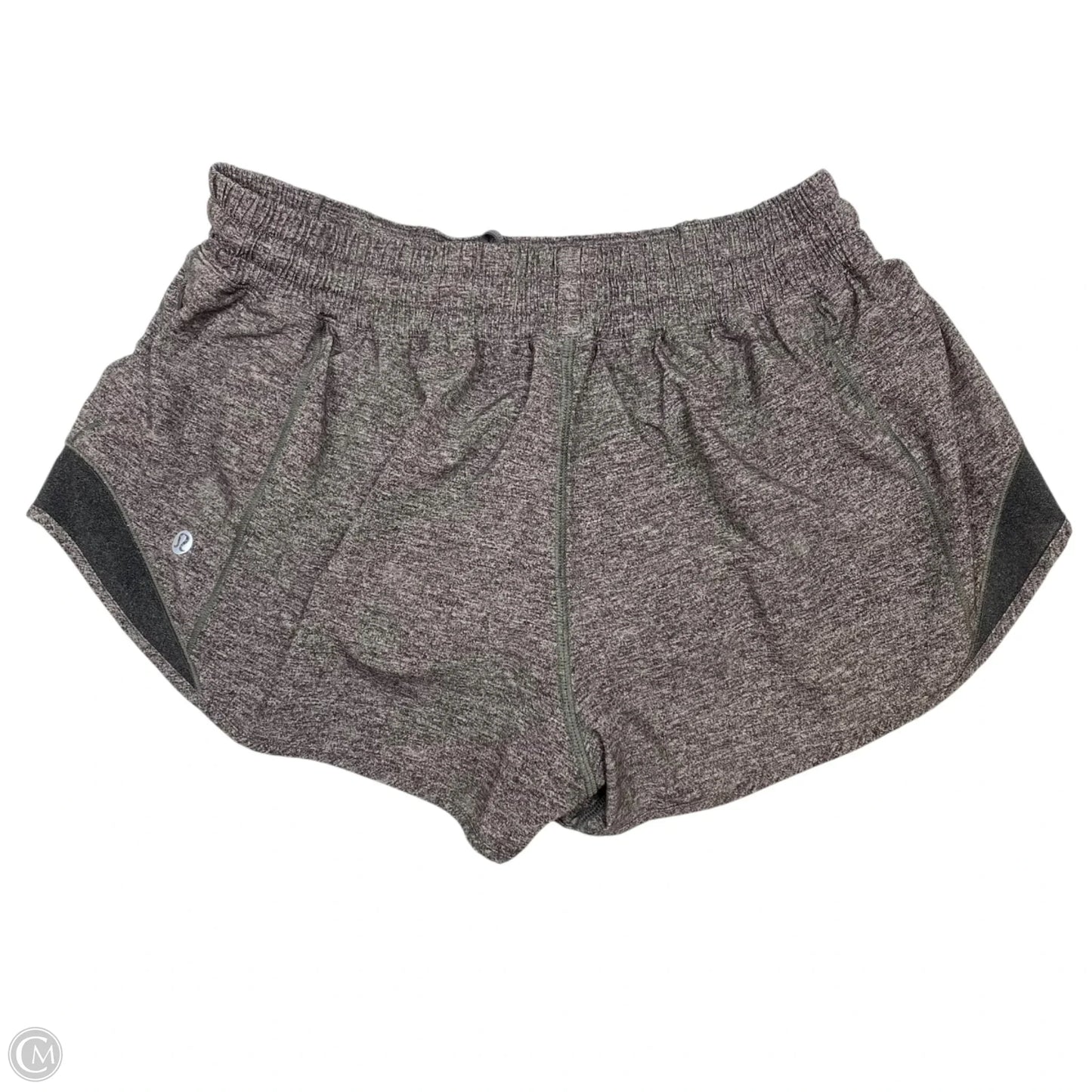 Athletic Shorts Designer By Lululemon In Grey, Size: M