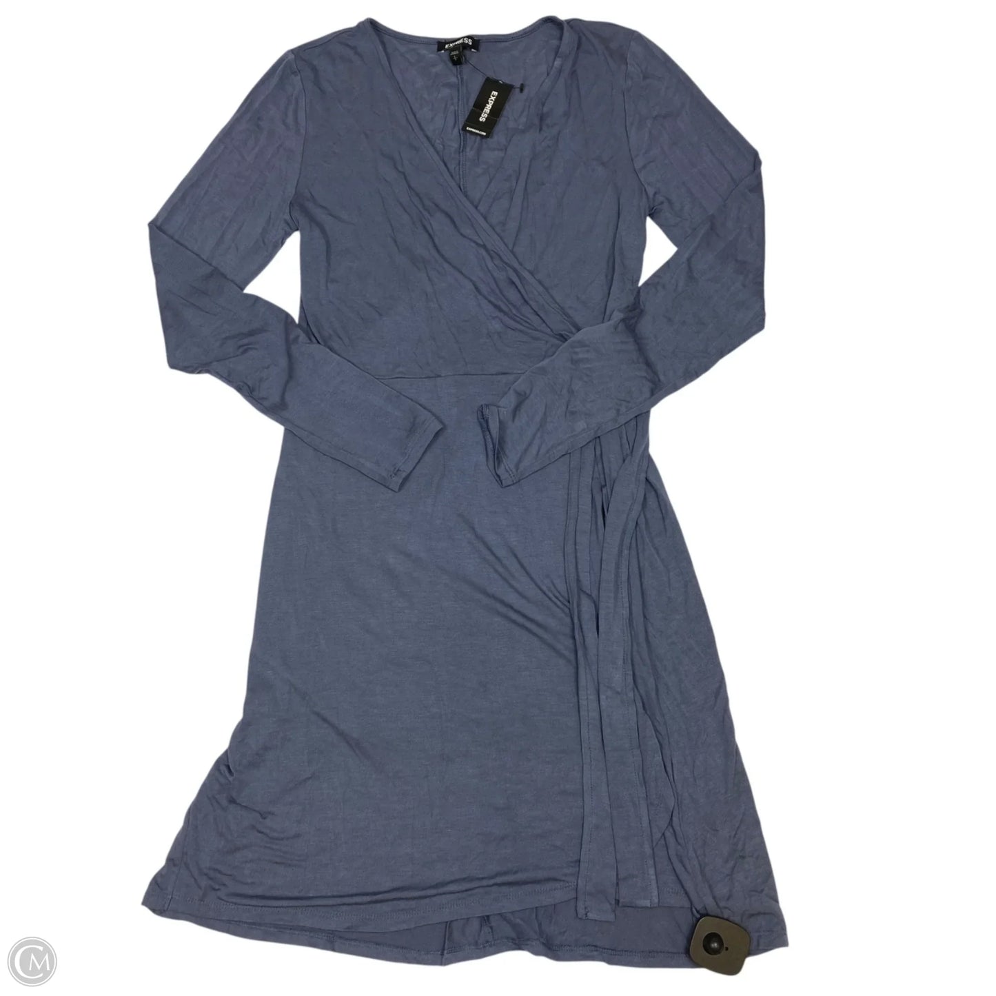 Dress Casual Short By Express In Blue, Size: S