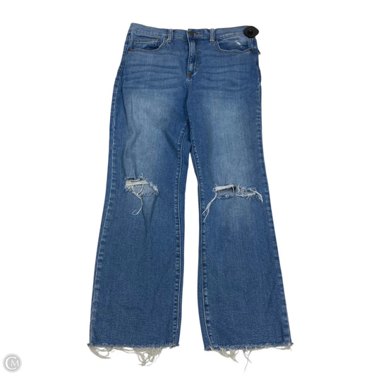 Jeans Straight By Altard State In Blue Denim, Size: 10
