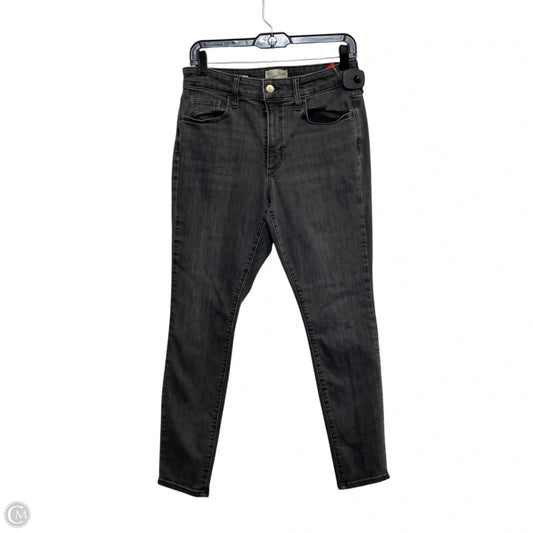 Jeans Skinny By Universal Thread In Grey Denim, Size: 8