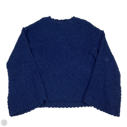 Sweater By Bobeau In Navy, Size: 1x