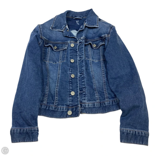 Jacket Denim By Gap In Blue, Size: Xl