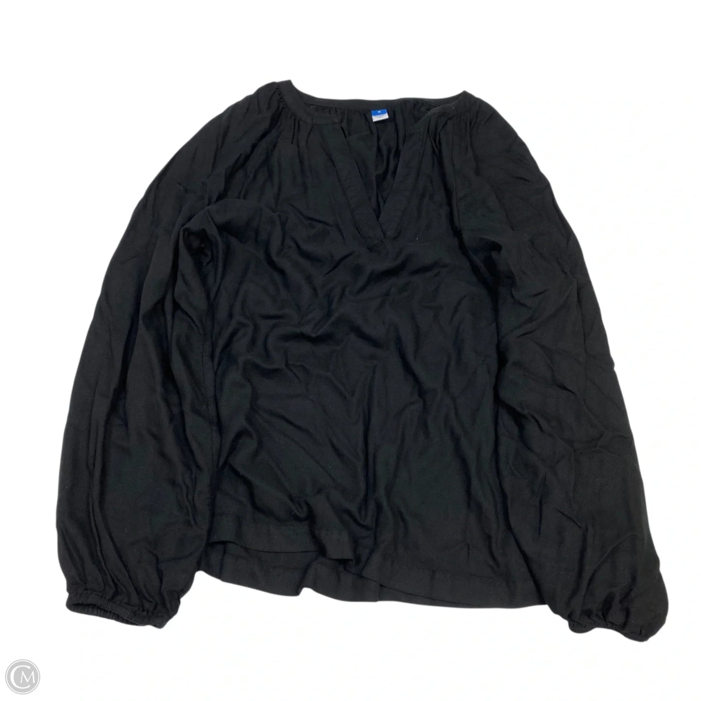 Top Long Sleeve By Old Navy In Black, Size: M