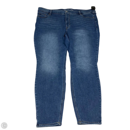 Jeans Skinny By Old Navy In Blue, Size: 22