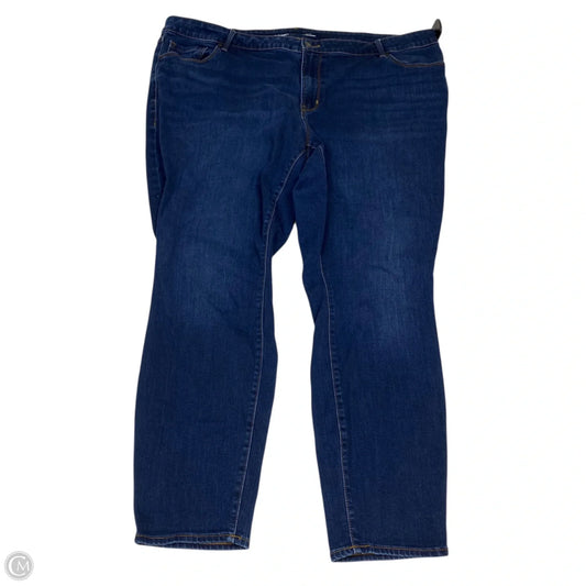 Jeans Skinny By Old Navy In Blue, Size: 24