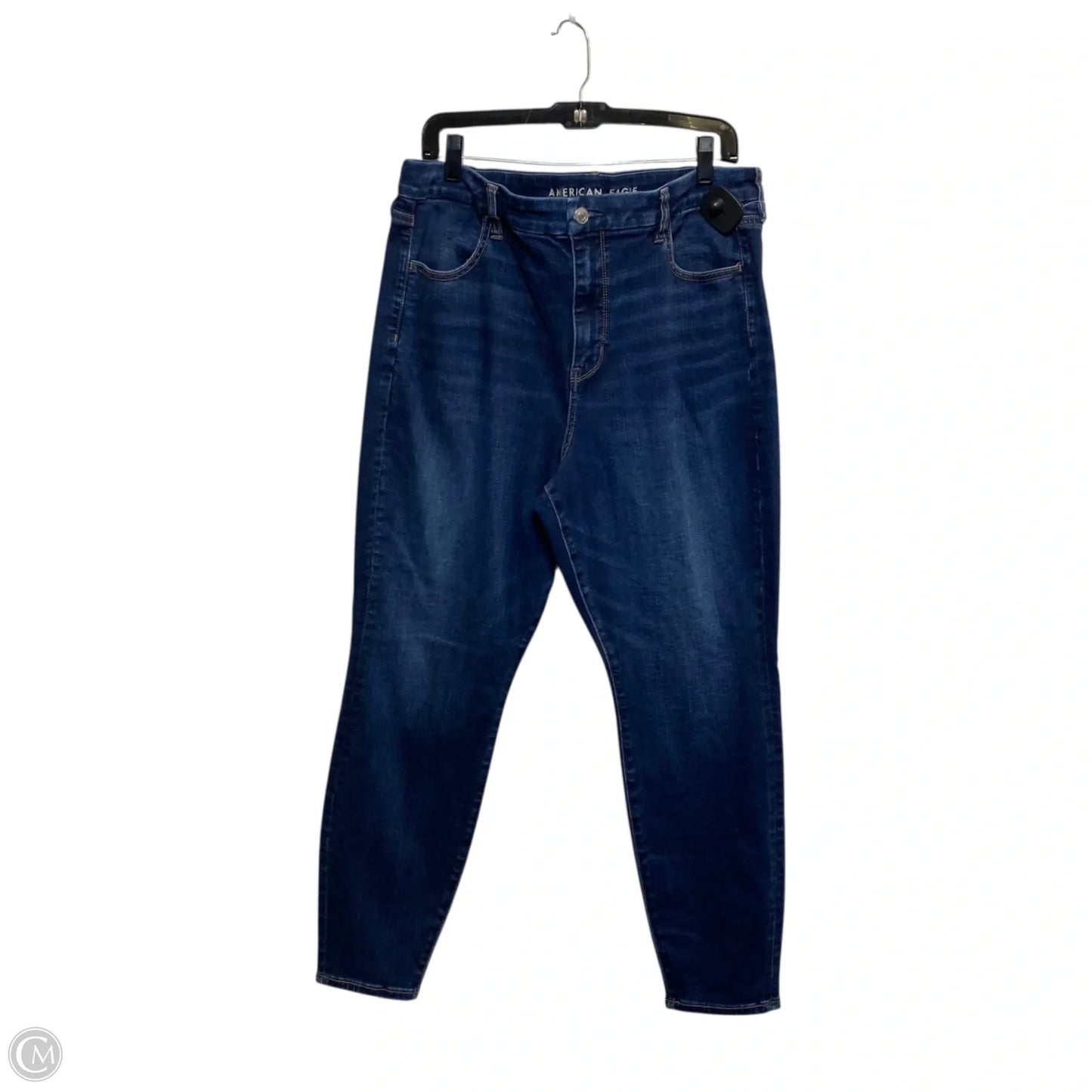 Jeans Jeggings By American Eagle In Blue, Size: 16