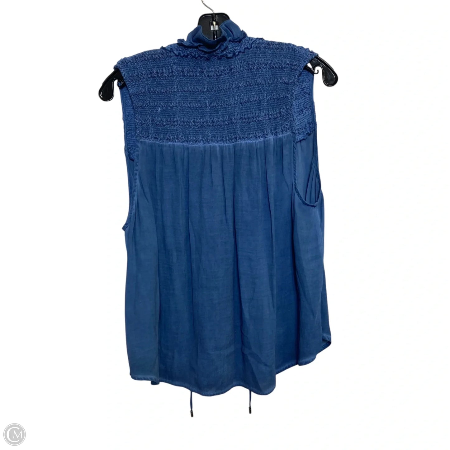 Top Sleeveless By Free People In Blue, Size: L