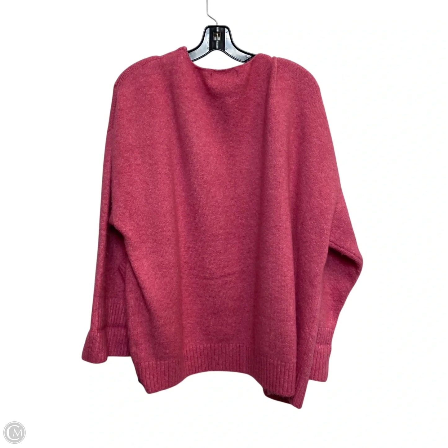 Sweater Cardigan By Anthropologie In Pink, Size: Osfm