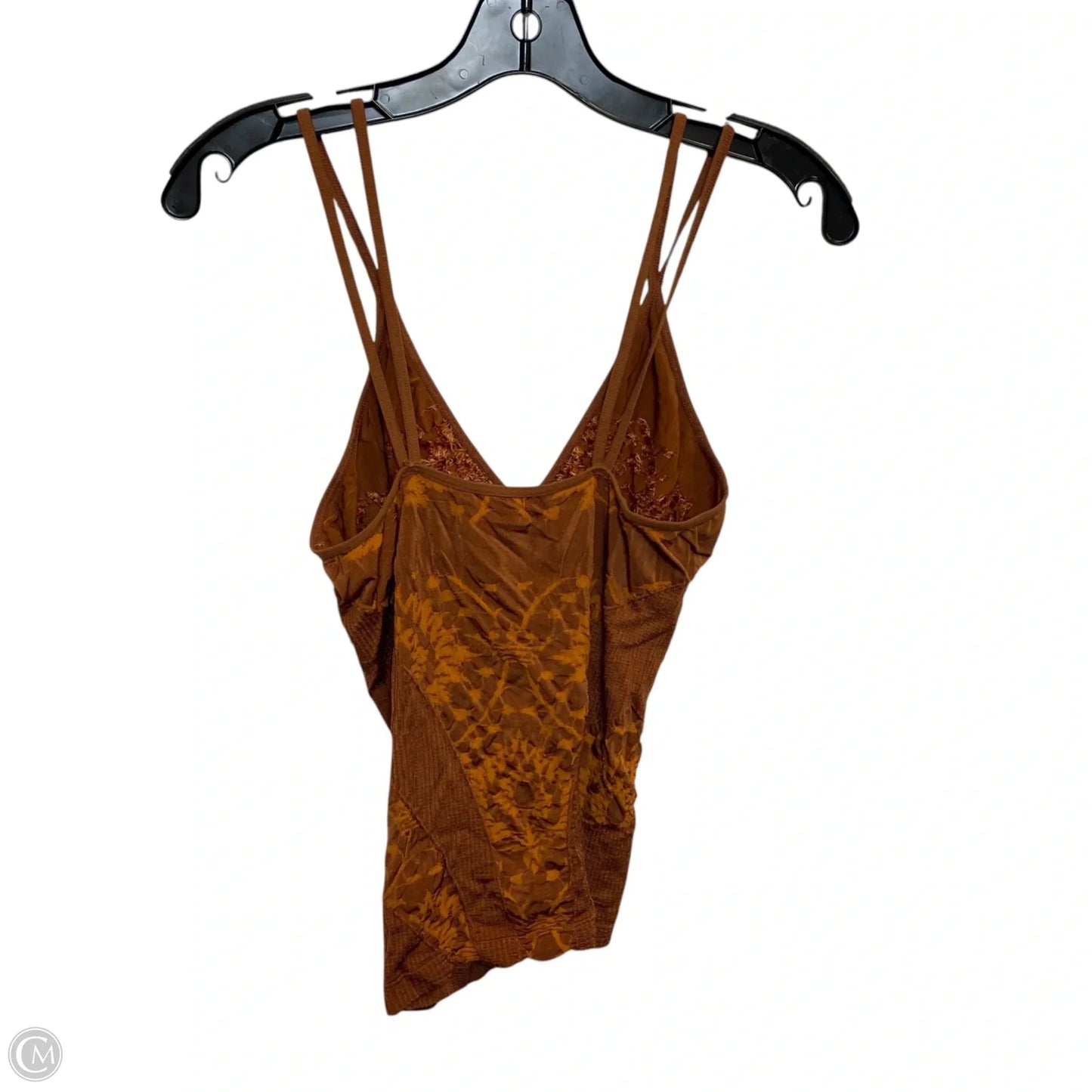 Top Sleeveless By Free People In Brown, Size: M