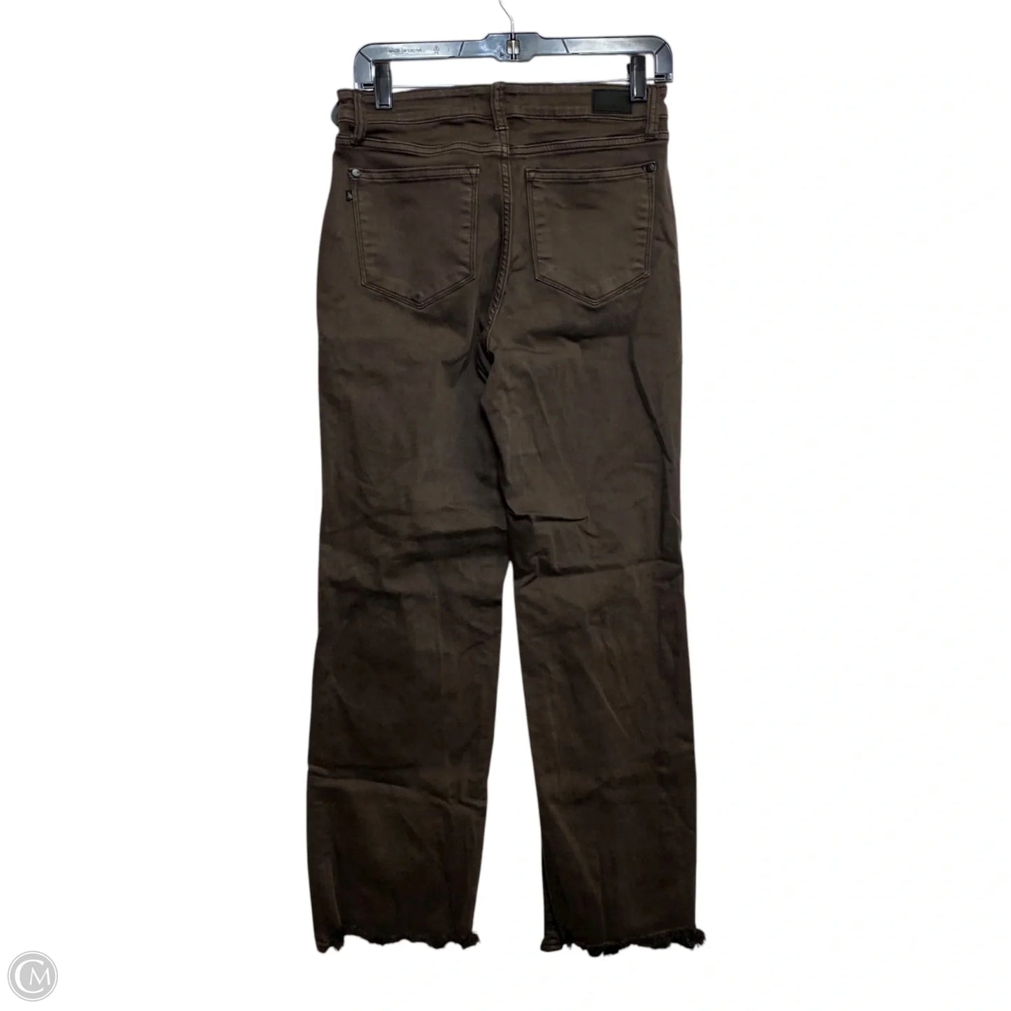 Jeans Straight By Judy Blue In Brown, Size: 4