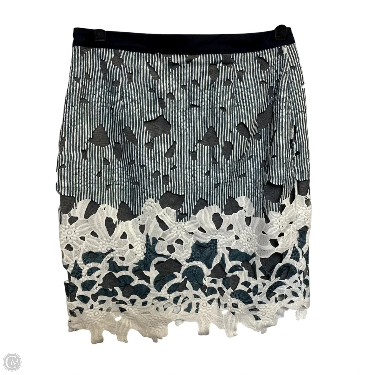 Skirt Mini & Short By Maeve In Blue, Size: S