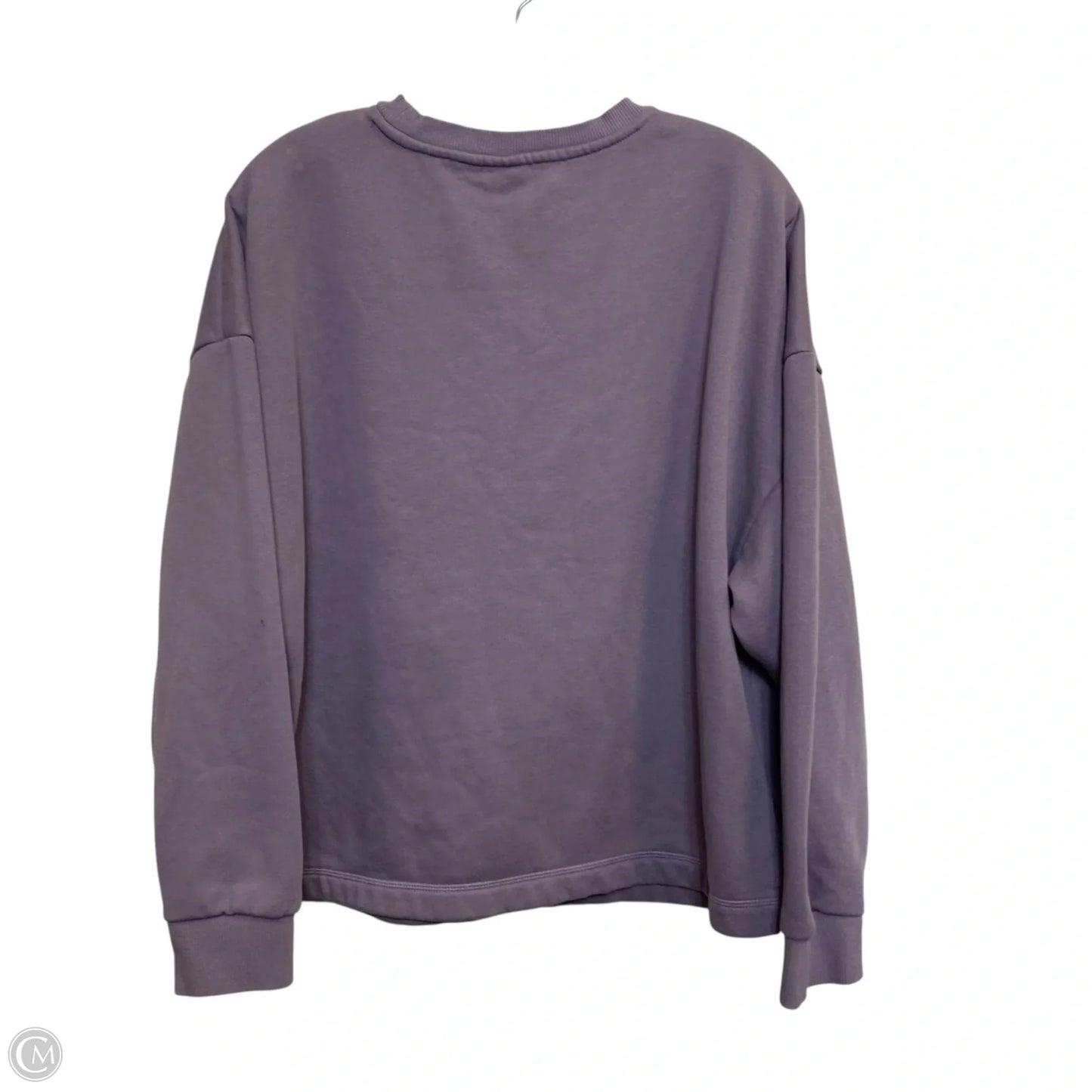 Athletic Sweatshirt Crewneck By Puma In Purple, Size: Xl