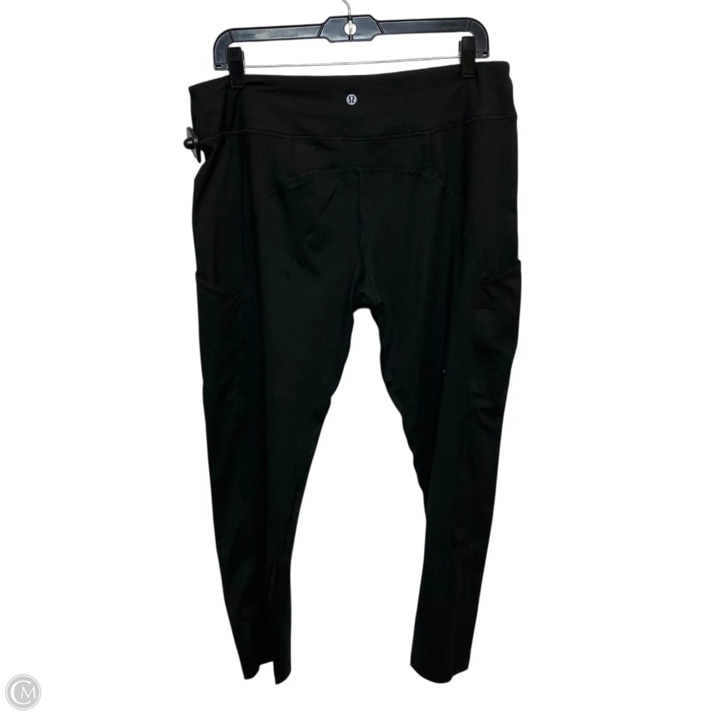 Athletic Leggings By Lululemon In Black, Size: L