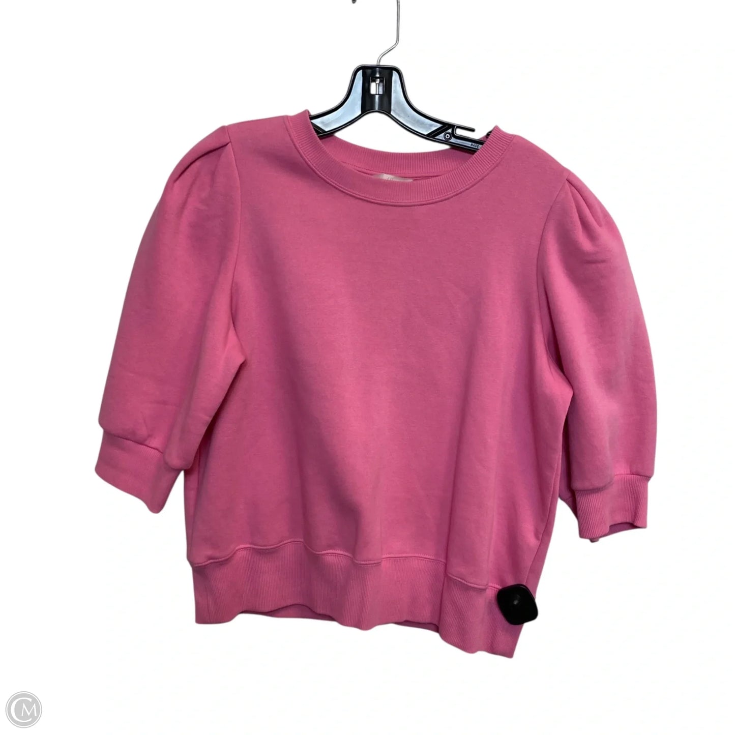 Top Short Sleeve By H&m In Pink, Size: M