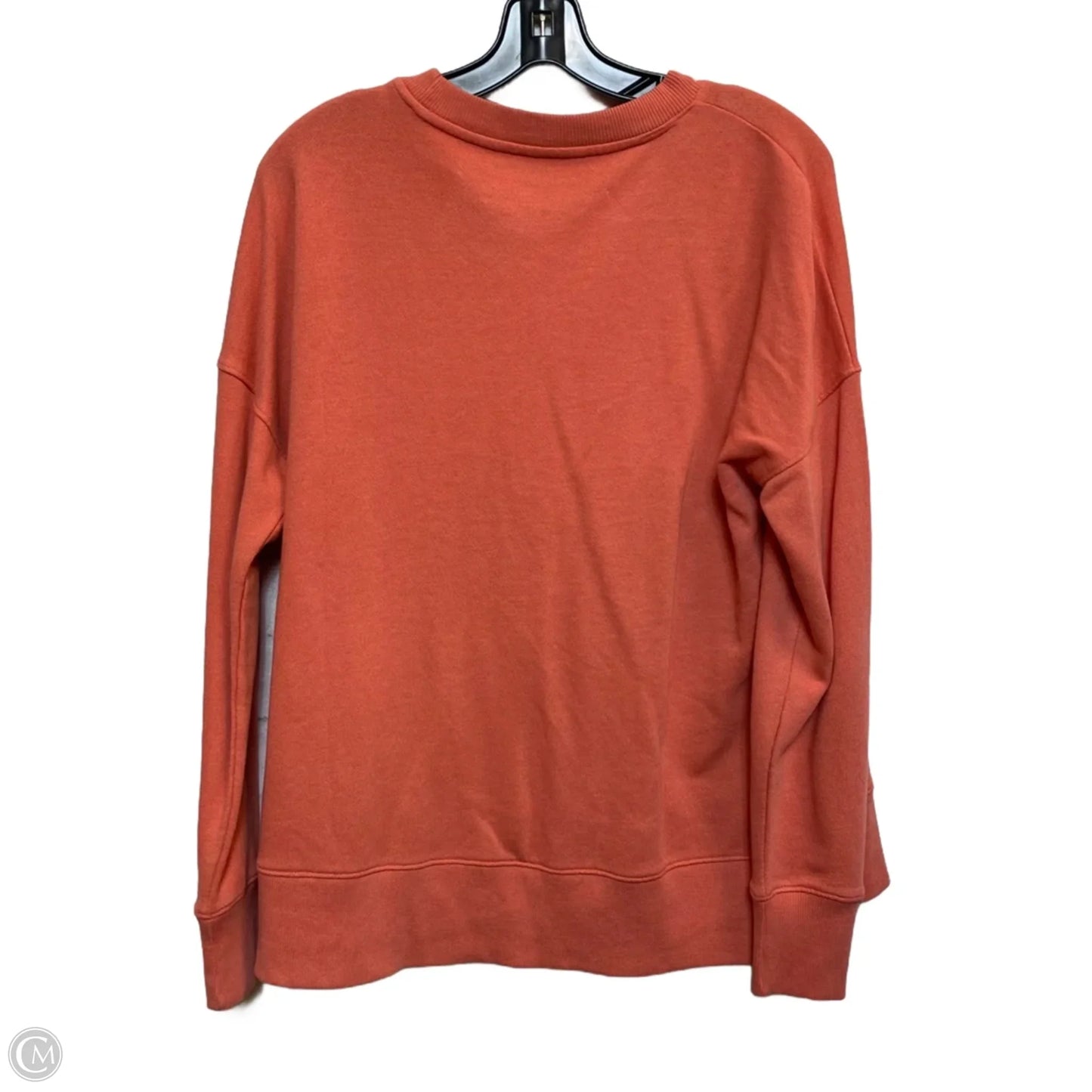 Sweatshirt Crewneck By Time And Tru In Orange, Size: M