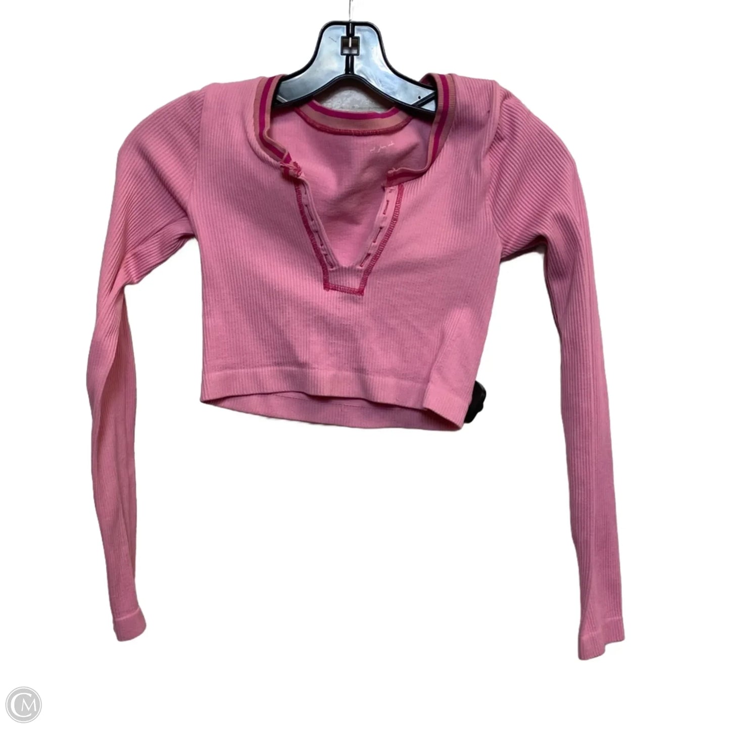 Top Long Sleeve By Out From Under In Pink, Size: Xs