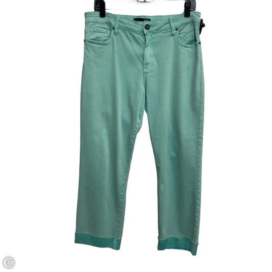 Jeans Cropped By Kut In Blue, Size: 10