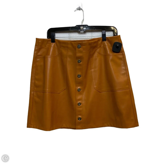 Skirt Mini & Short By Jessica Simpson In Brown, Size: Xl