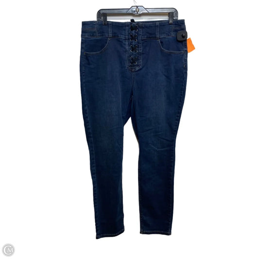 Jeans Skinny By We The Free In Blue, Size: 20