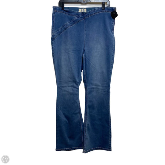 Jeans Flared By We The Free In Blue, Size: 20