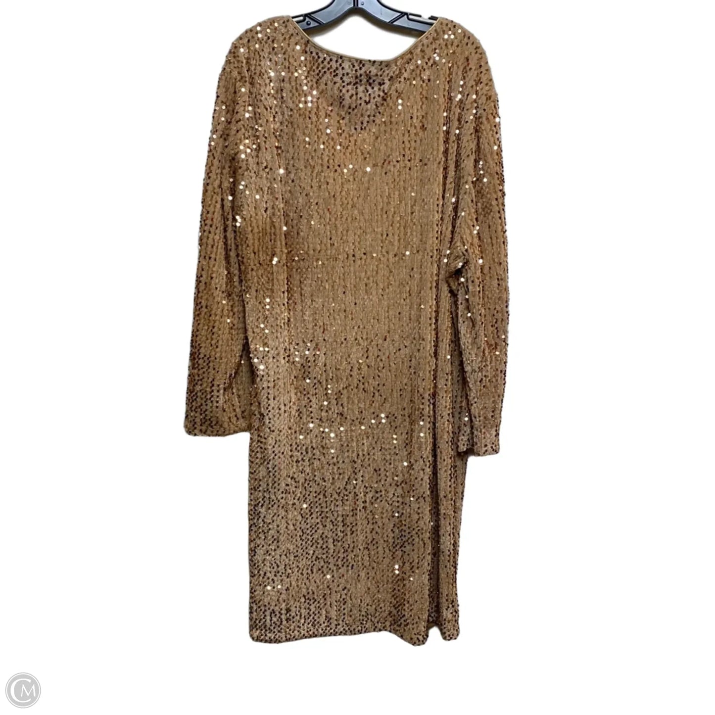 Dress Casual Short By Involand In Rose Gold, Size: 4x