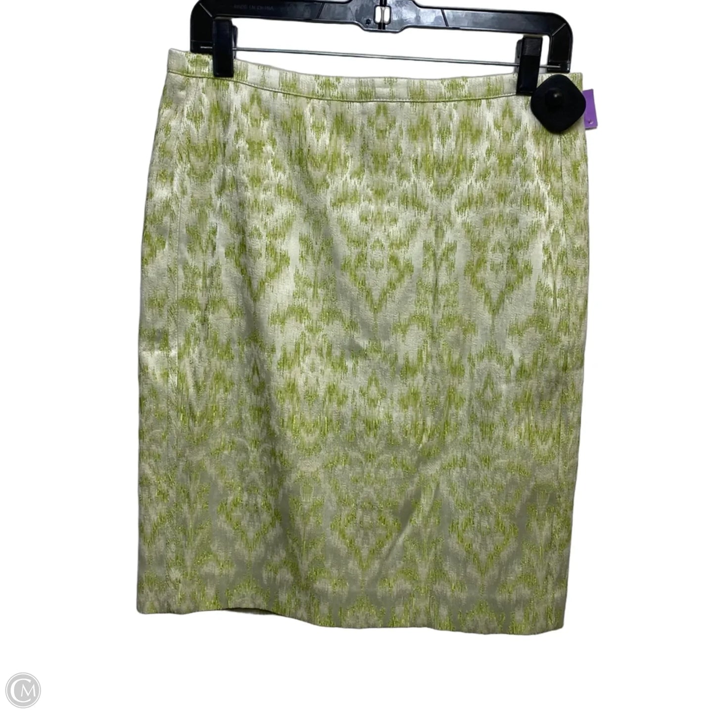 Skirt Mini & Short By Ann Taylor In Green, Size: S