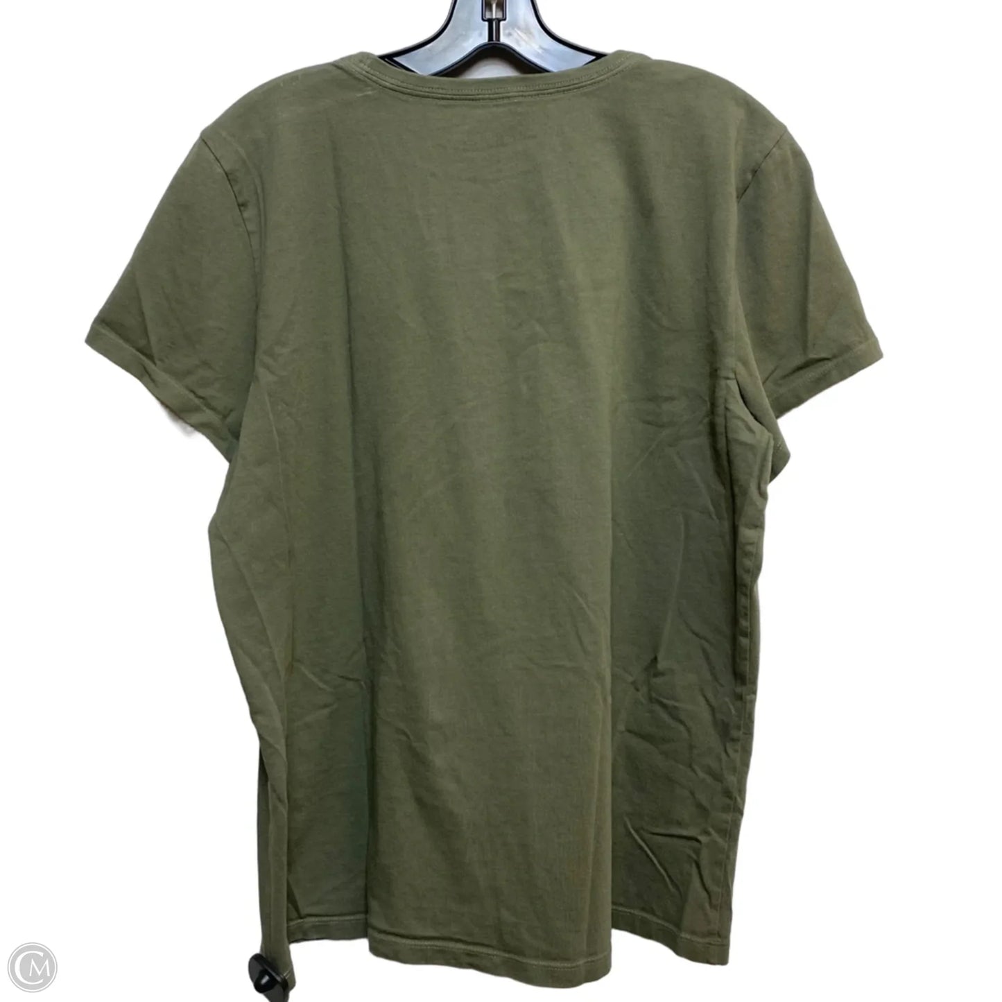 Top Short Sleeve By Life Is Good In Green, Size: Xl