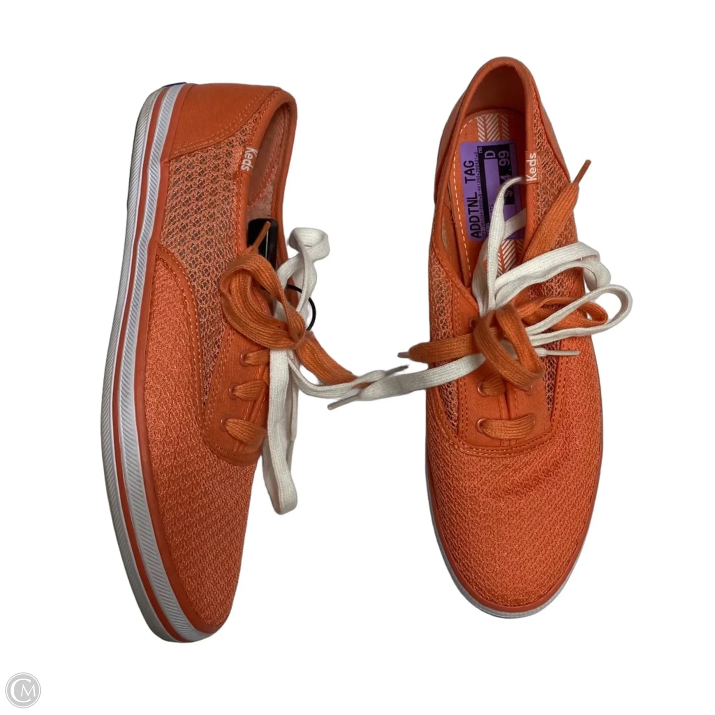 Shoes Flats By Keds In Orange, Size: 10