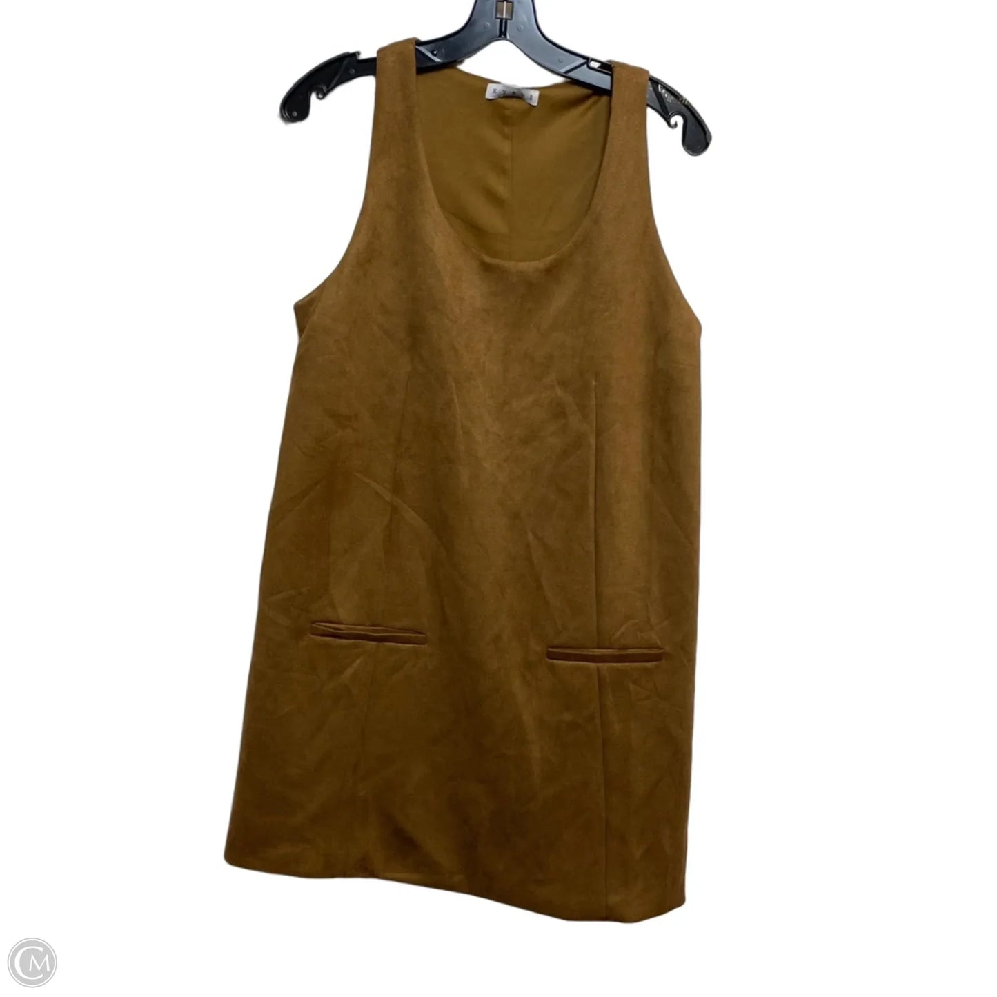Dress Casual Midi By Hyfve In Brown, Size: S