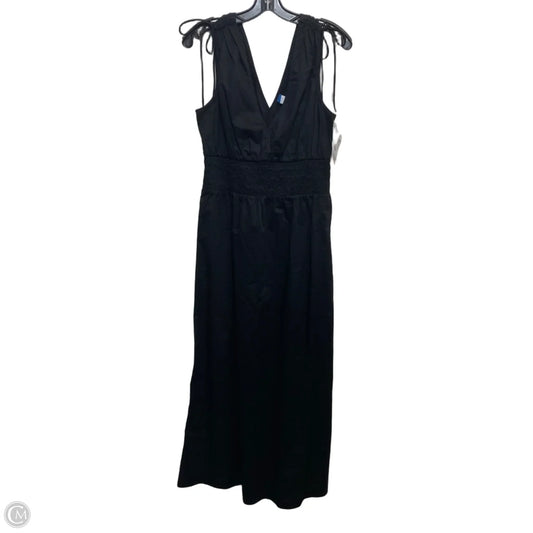 Dress Casual Midi By Old Navy In Black, Size: S