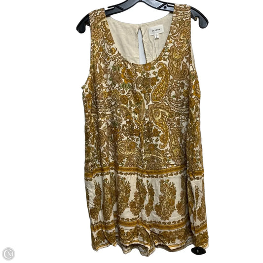 Romper By Heyson In Gold, Size: L