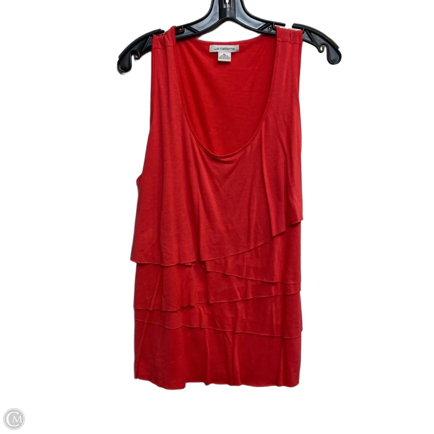 Top Sleeveless By Liz Claiborne In Pink, Size: Xl