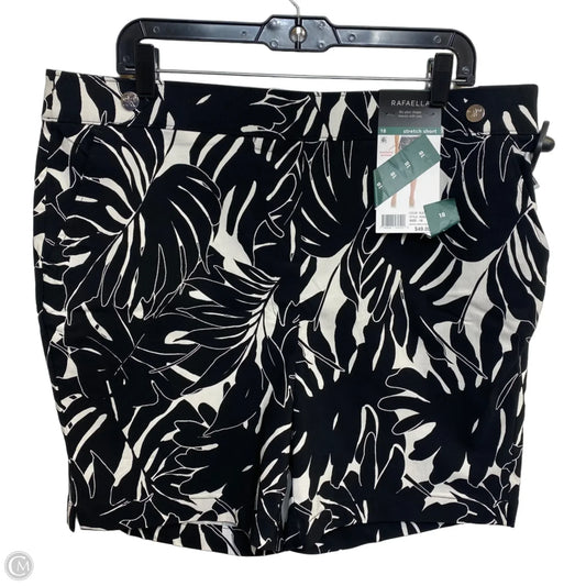 Shorts By Rafaella In Black, Size: 18