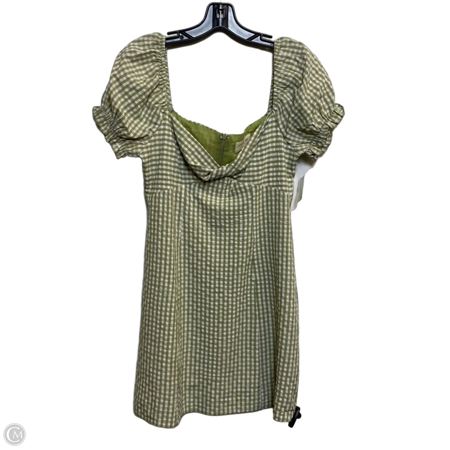 Dress Casual Short By  Kiss The Sky In Green, Size: M