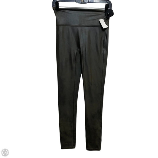 Athletic Leggings By Spanx In Grey, Size: M