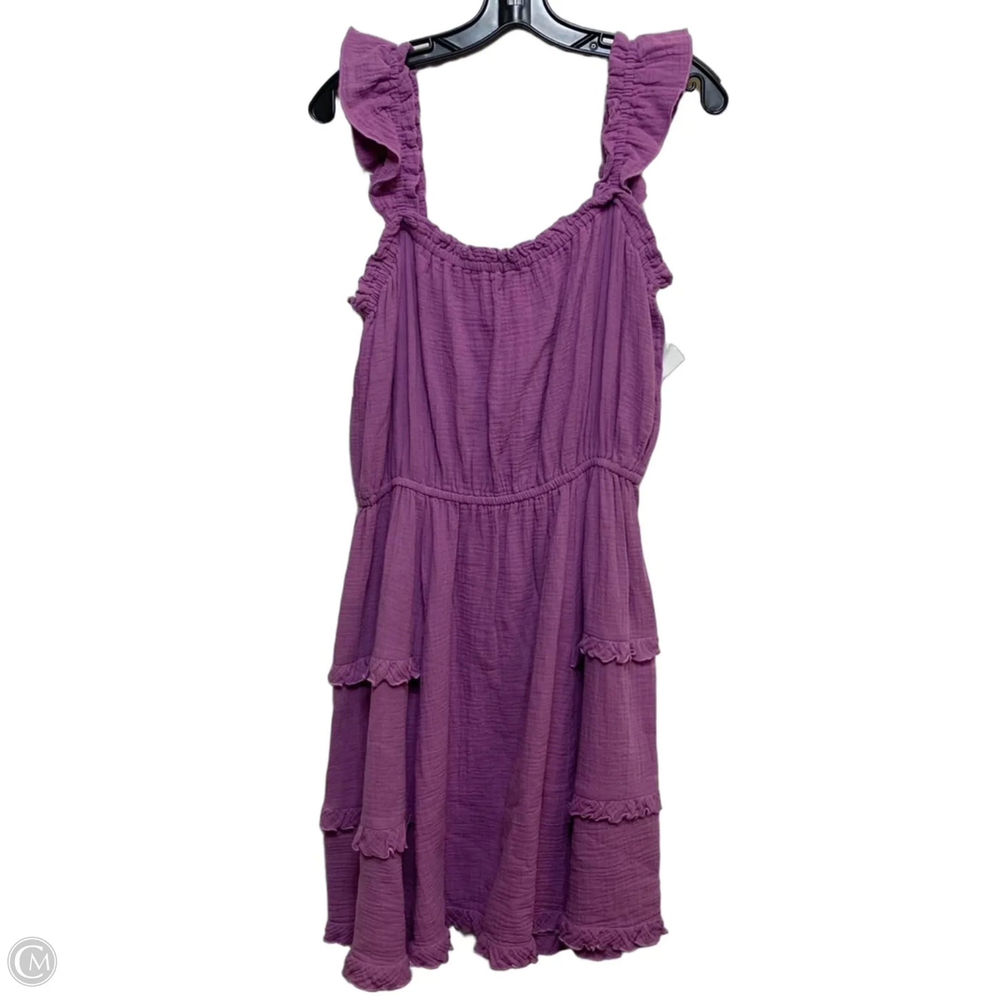 Dress Casual Short By Myra In Purple, Size: L