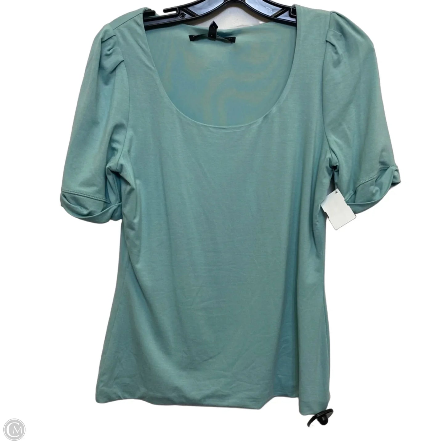 Top Short Sleeve By White House Black Market In Green, Size: S