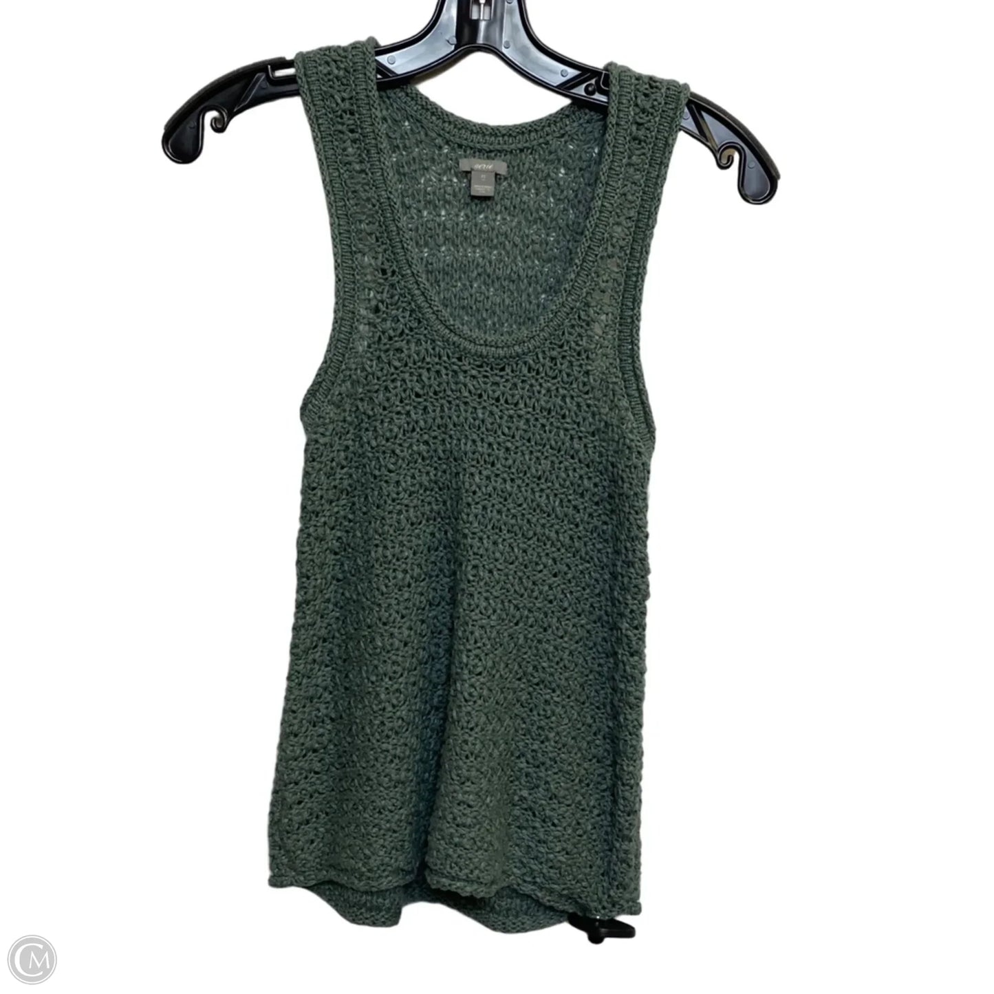 Top Sleeveless By Aerie In Green, Size: Xs