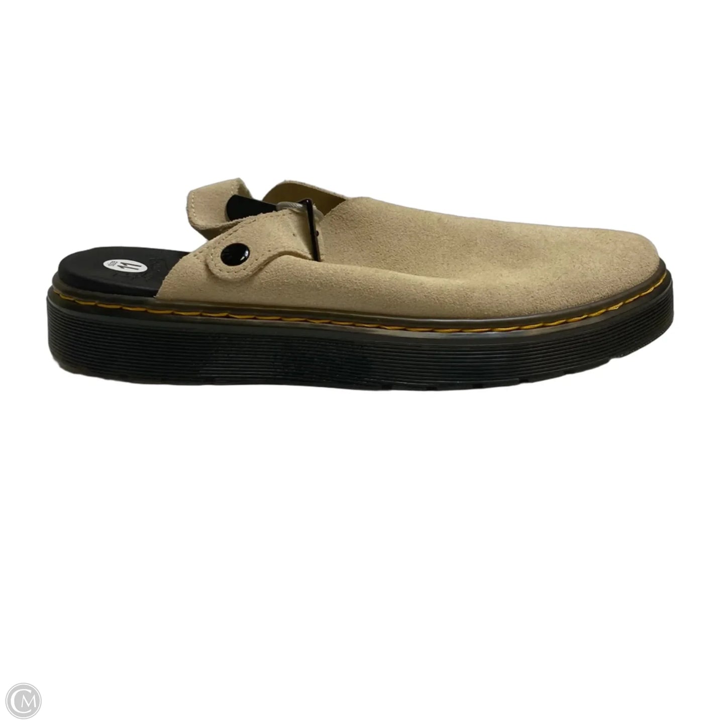 Shoes Designer By Dr Martens In Cream, Size: 11