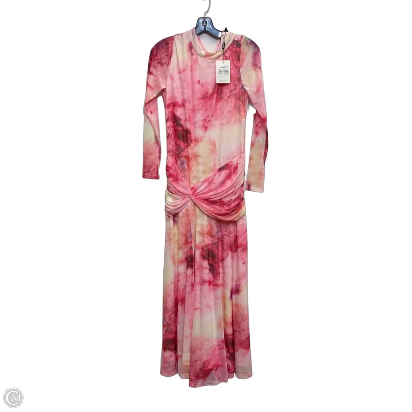 Dress Casual Midi By Bardot In Pink, Size: L