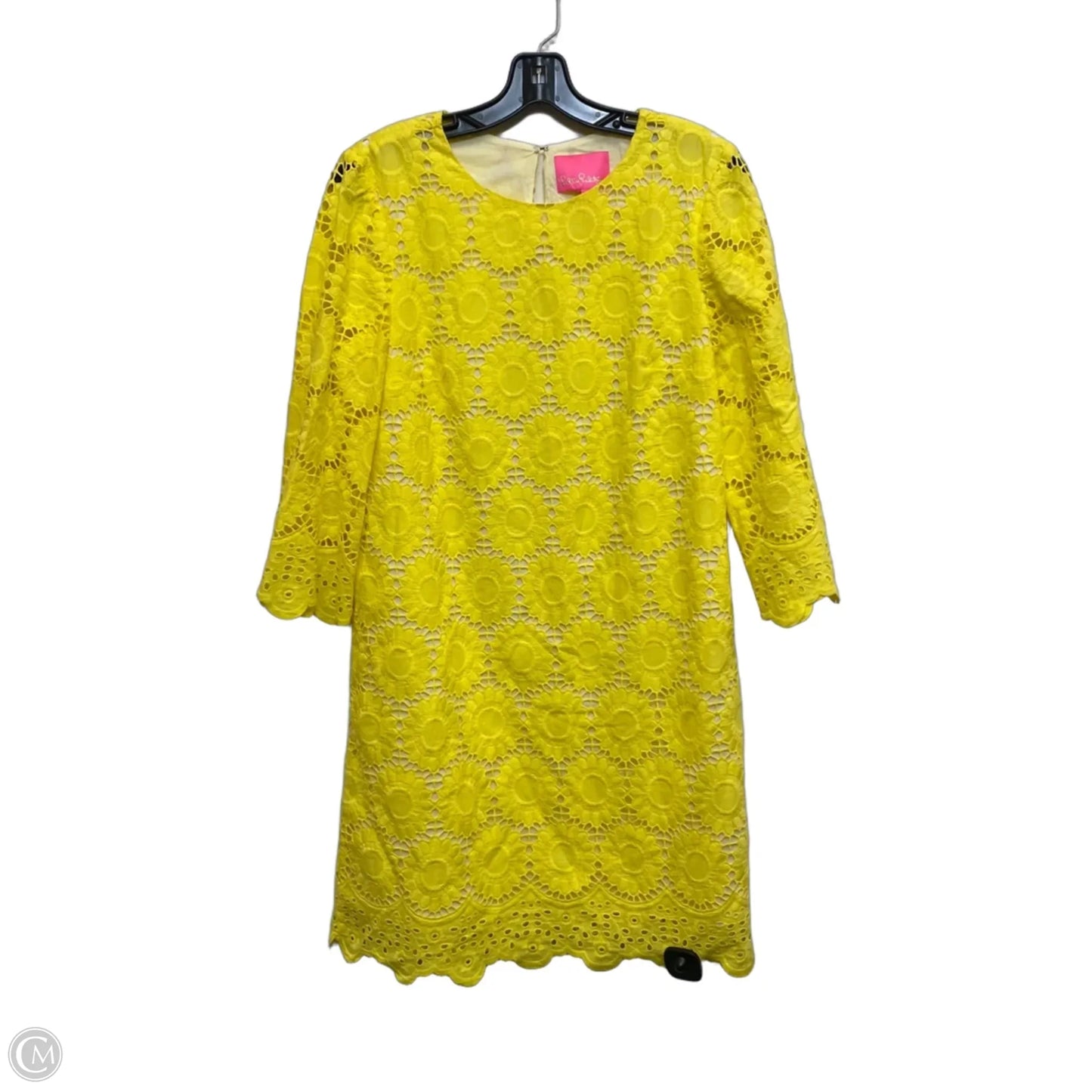 Dress Designer By Lilly Pulitzer In Yellow, Size: S