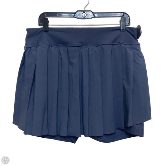 Athletic Skort By Old Navy In Navy, Size: Xl