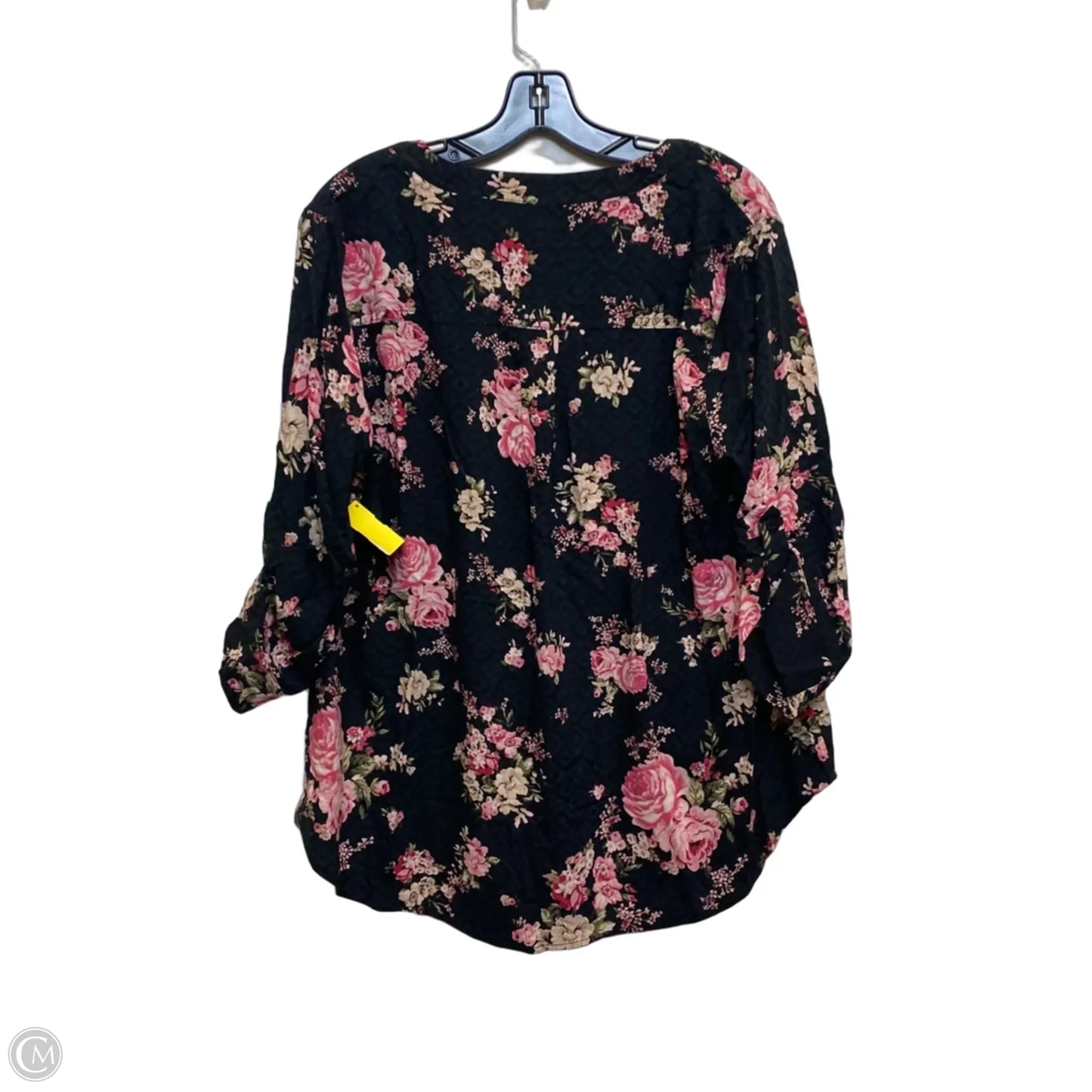 Top Long Sleeve By Torrid In Black, Size: L