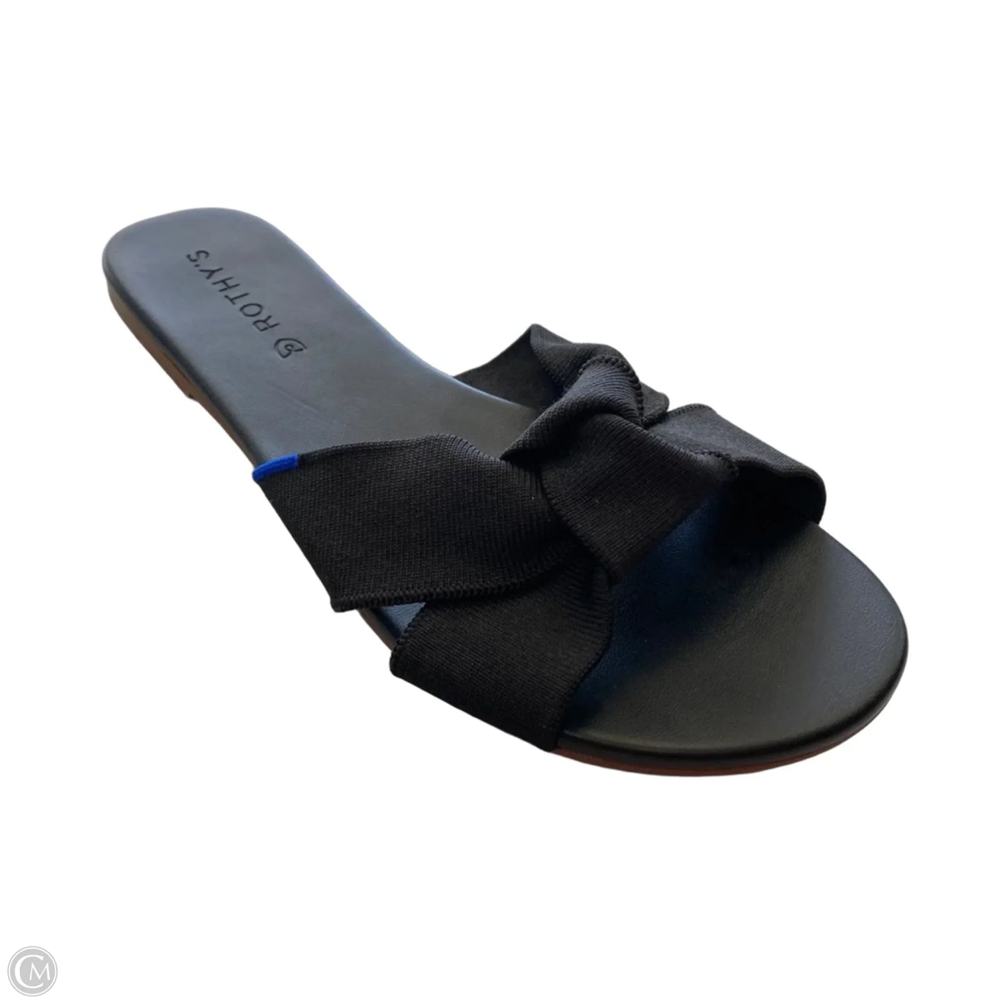 Sandals Designer By Rothys In Black, Size: 8.5