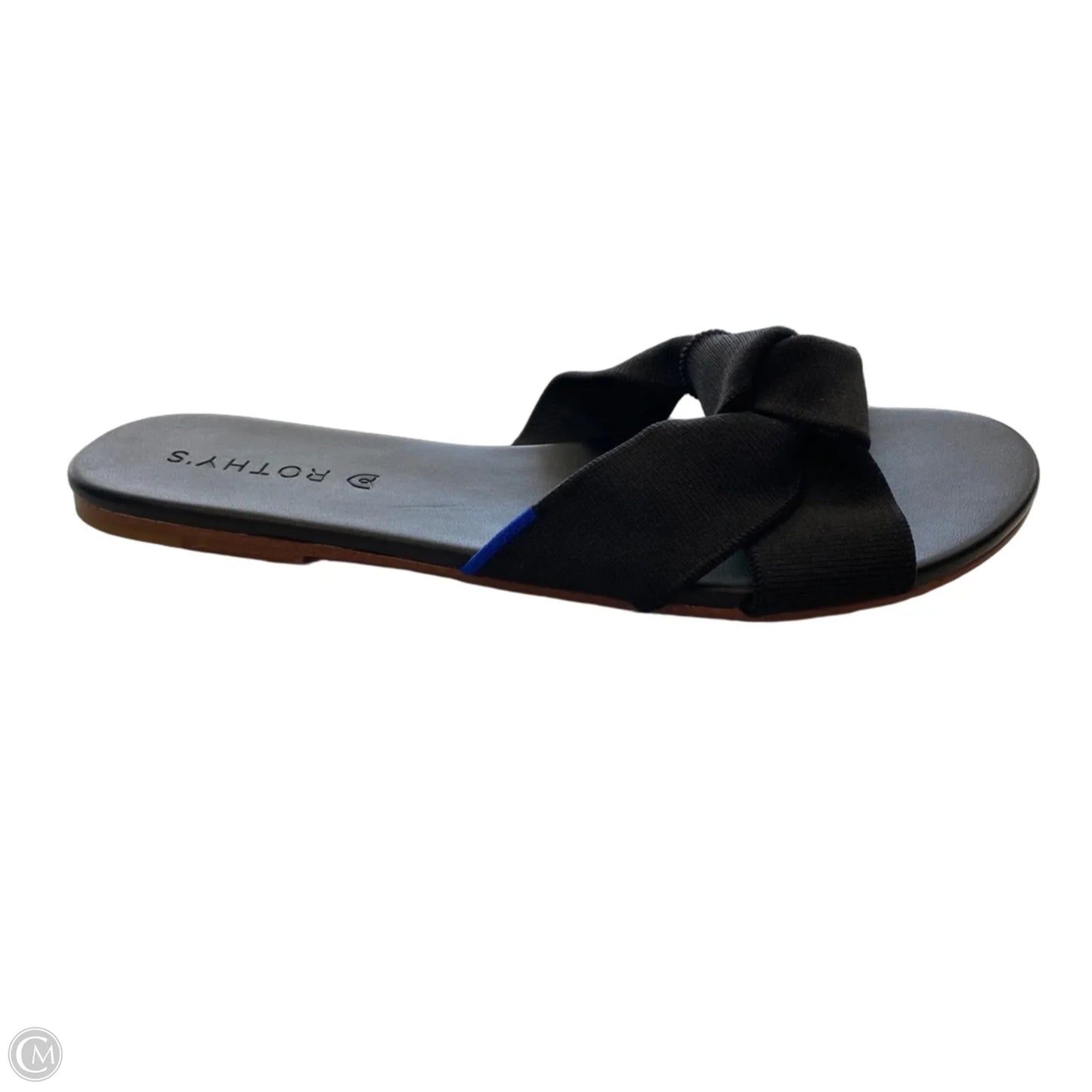 Sandals Designer By Rothys In Black, Size: 8.5