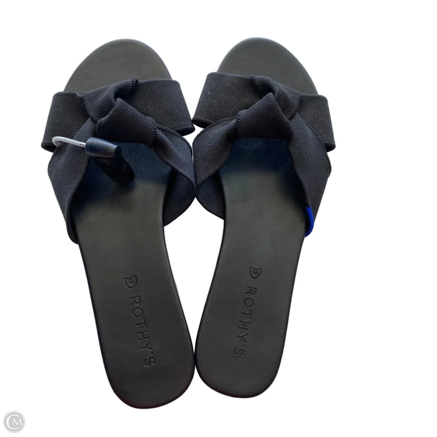 Sandals Designer By Rothys In Black, Size: 8.5