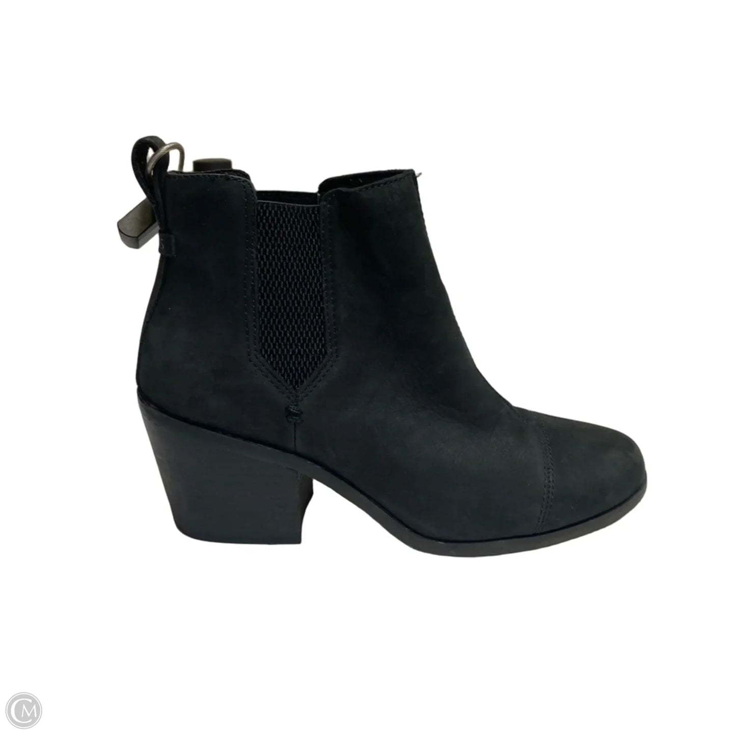 Boots Ankle Heels By Toms In Black, Size: 10