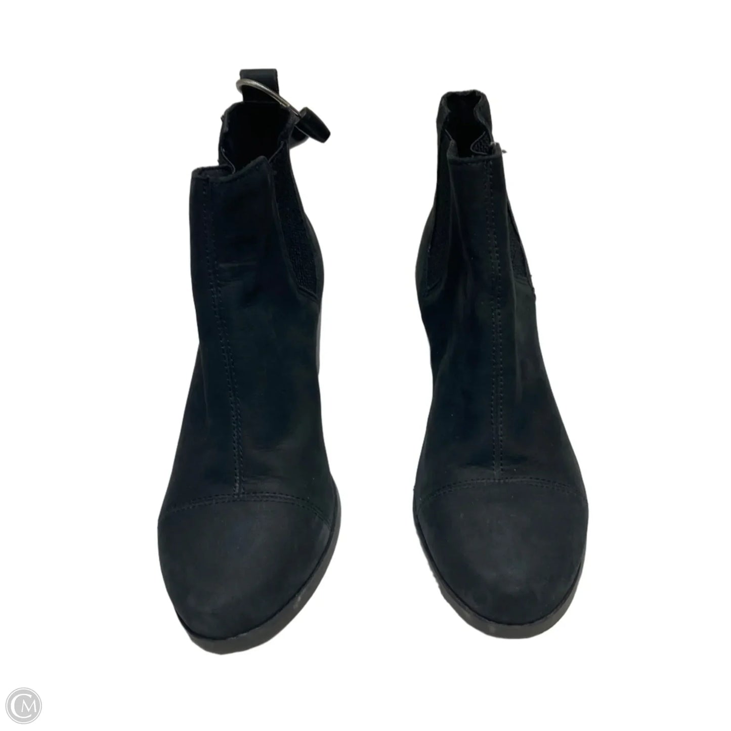 Boots Ankle Heels By Toms In Black, Size: 10
